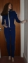 Avengers Emma Peel Catsuit Blue