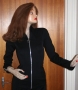 Avengers Movie Emma Peel Jacket Black Jersey
