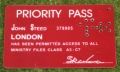 Avengers prop replic passes
