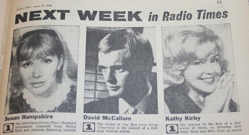 radio times 1965 august 21-27