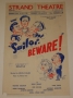 sailor beware theatre poster