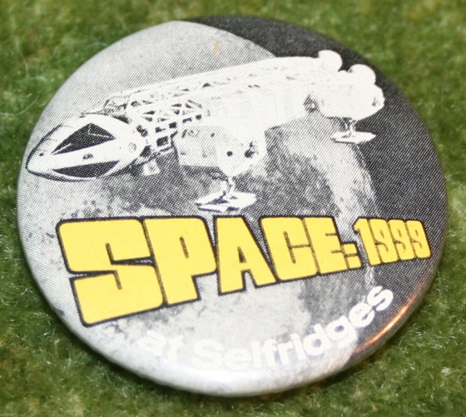 space 1999 selfridges badge