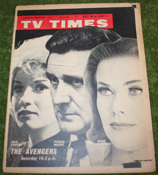 tv times 1962 oct 26 avengers cover (2)