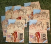 Young Indiana Jones card set (10)